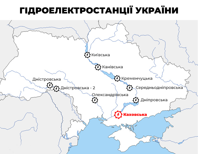 Скільки гідроелектростанцій в Україні у 2026 році